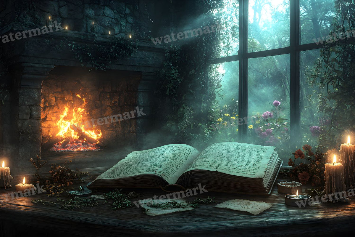 Ancient Witchgrimoire Backdrop Images