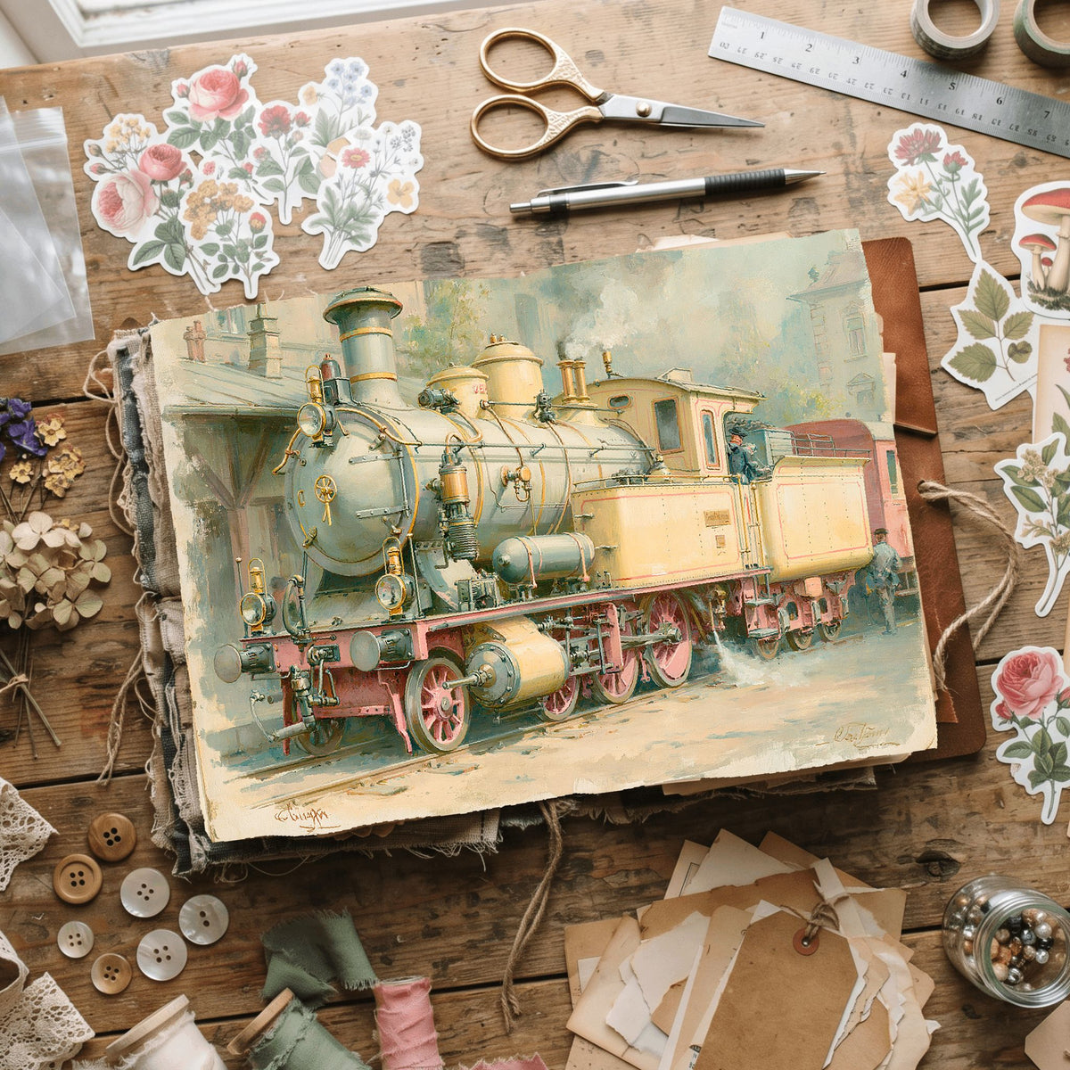 Distressed Vintage Hazy