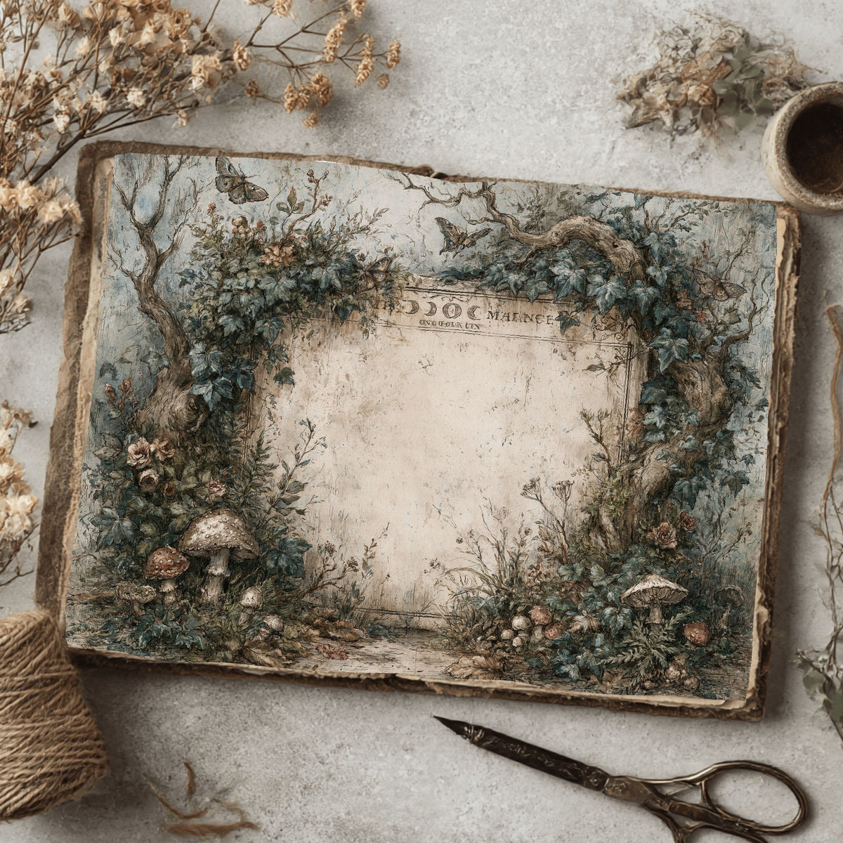 Magical Forest Parchment