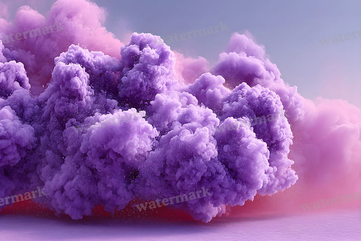 Purple Smoke Action Backdrop Images