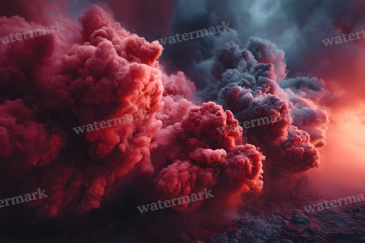 Ruby Smoke Action Backdrop Images
