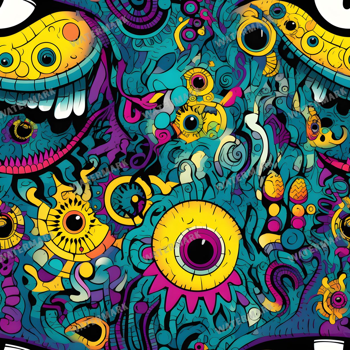 Abstract Seamless Pattern