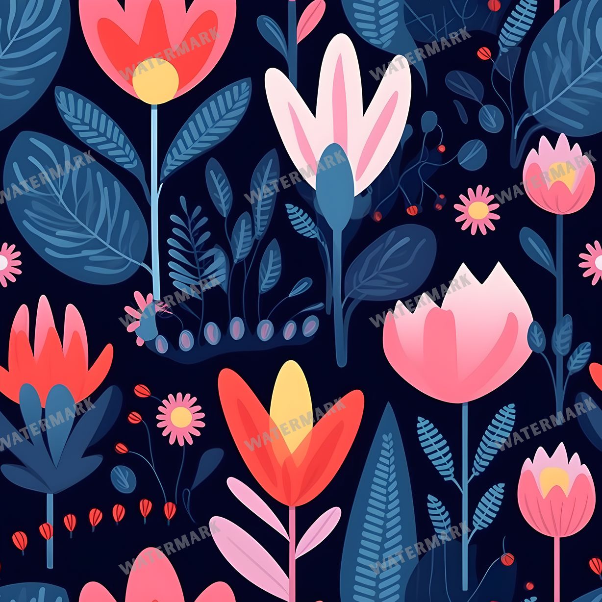 Abstract Seamless Pattern