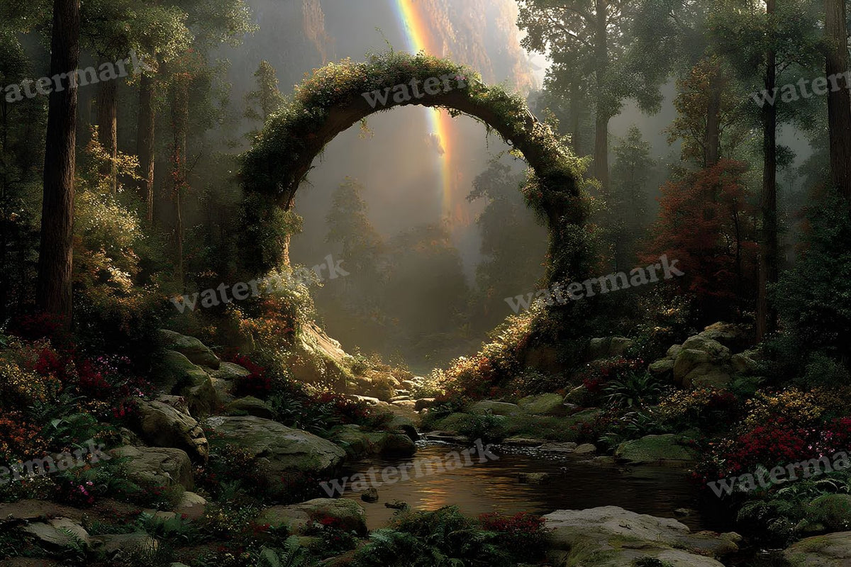 Alice Wonderland Magical Backdrop Images