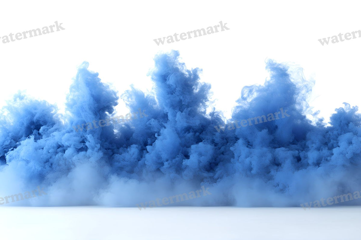 Blue Smoke Backdrop Images
