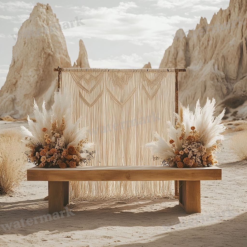 Bohemian Desert Backdrop Images