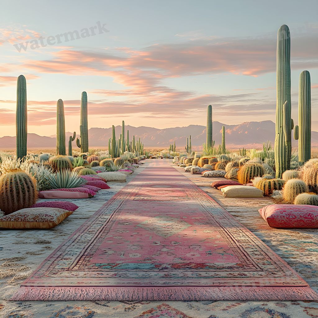 Bohemian Desert Backdrop Images