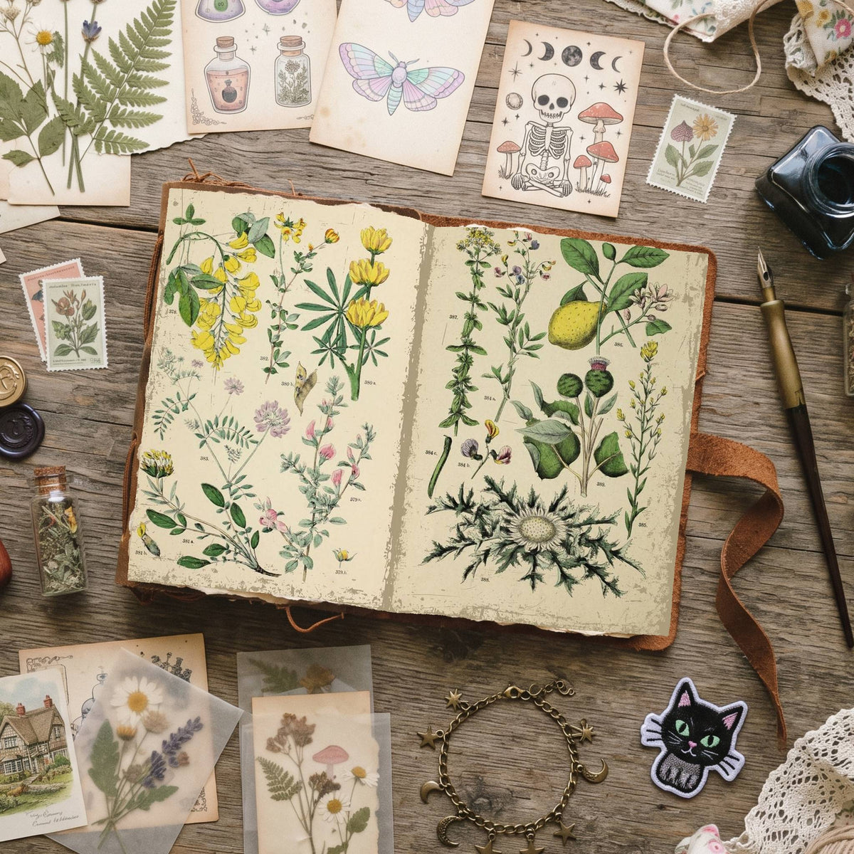 Botanical Digital Papers