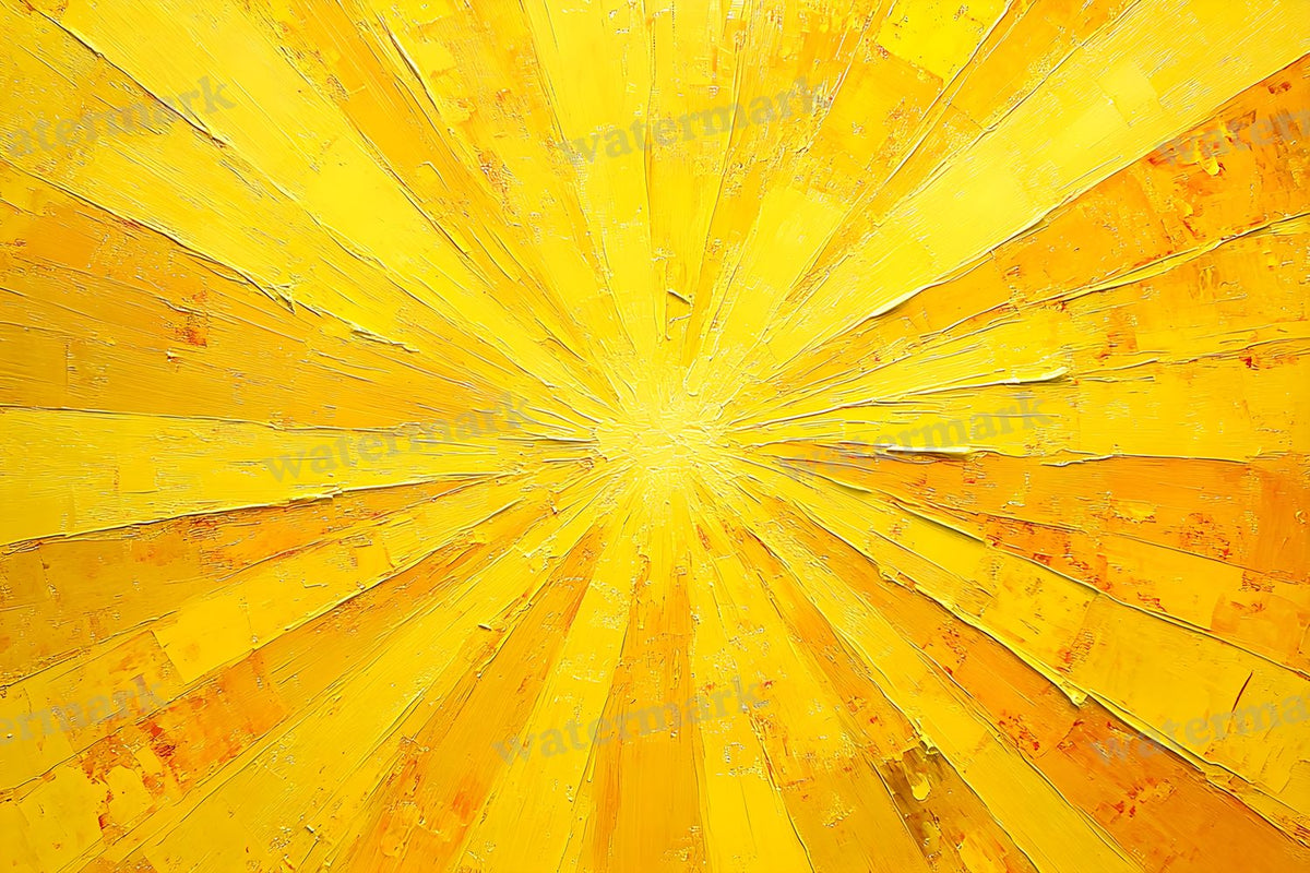 Bright Yellow Sunburst Backdrop Images