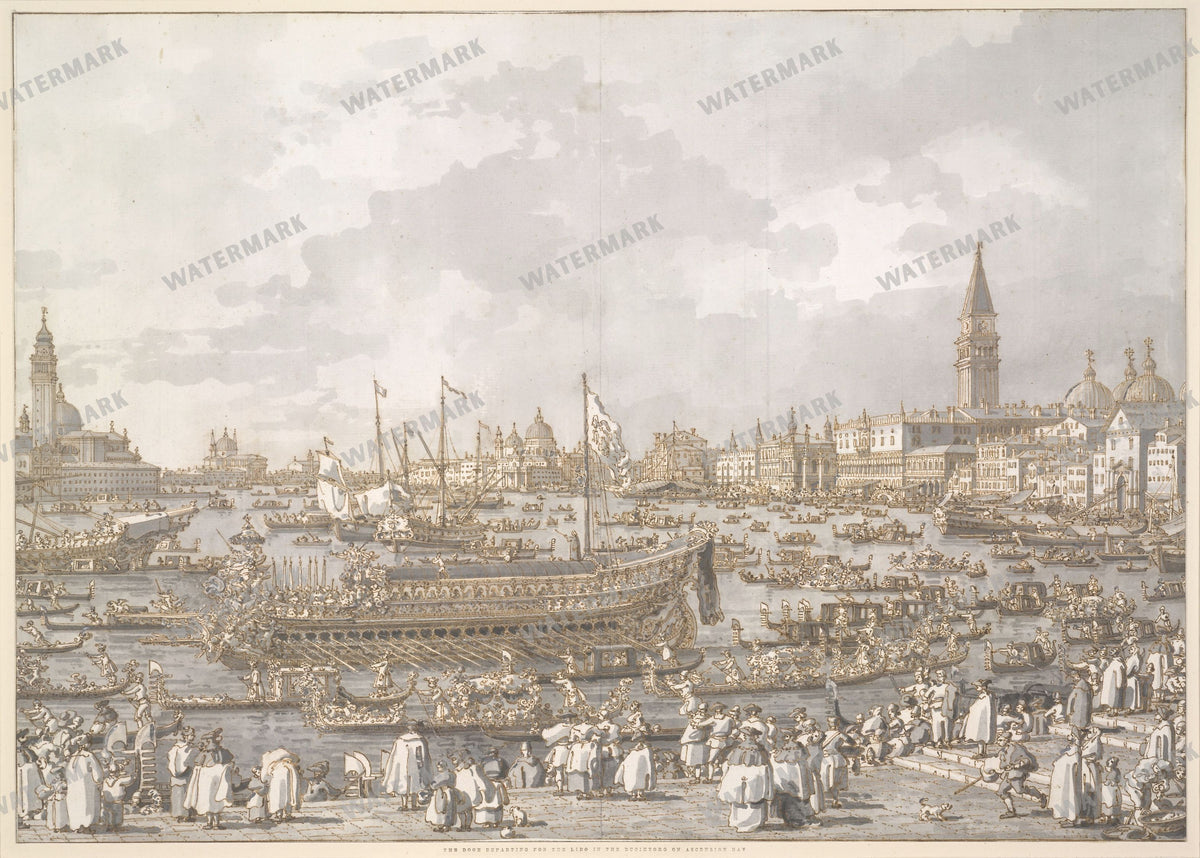Canaletto Vintage Paintings