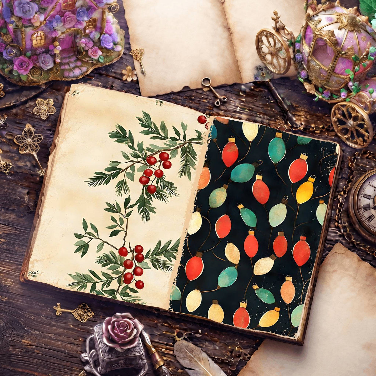 Christmas Digital Papers