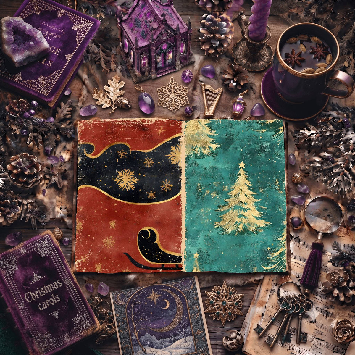 Christmas Digital Papers