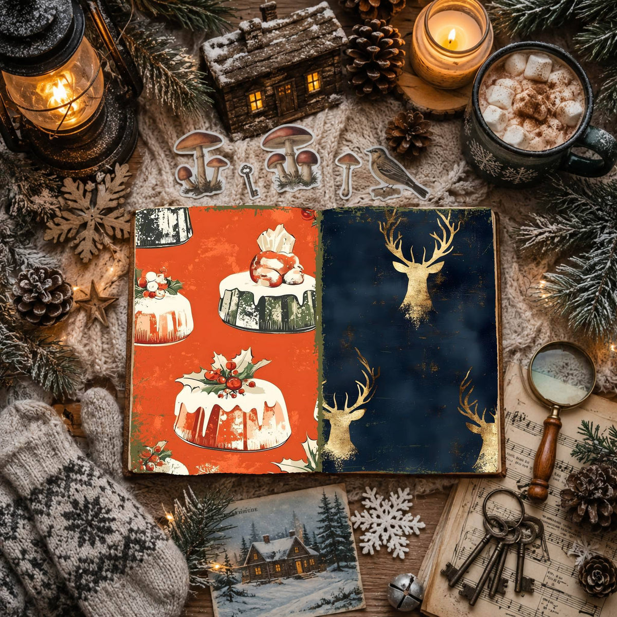 Christmas Digital Papers