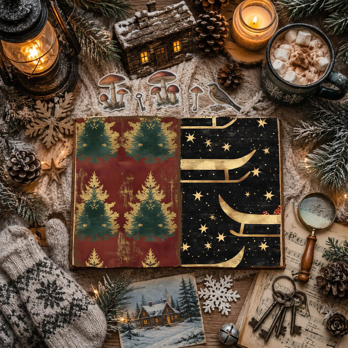 Christmas Digital Papers