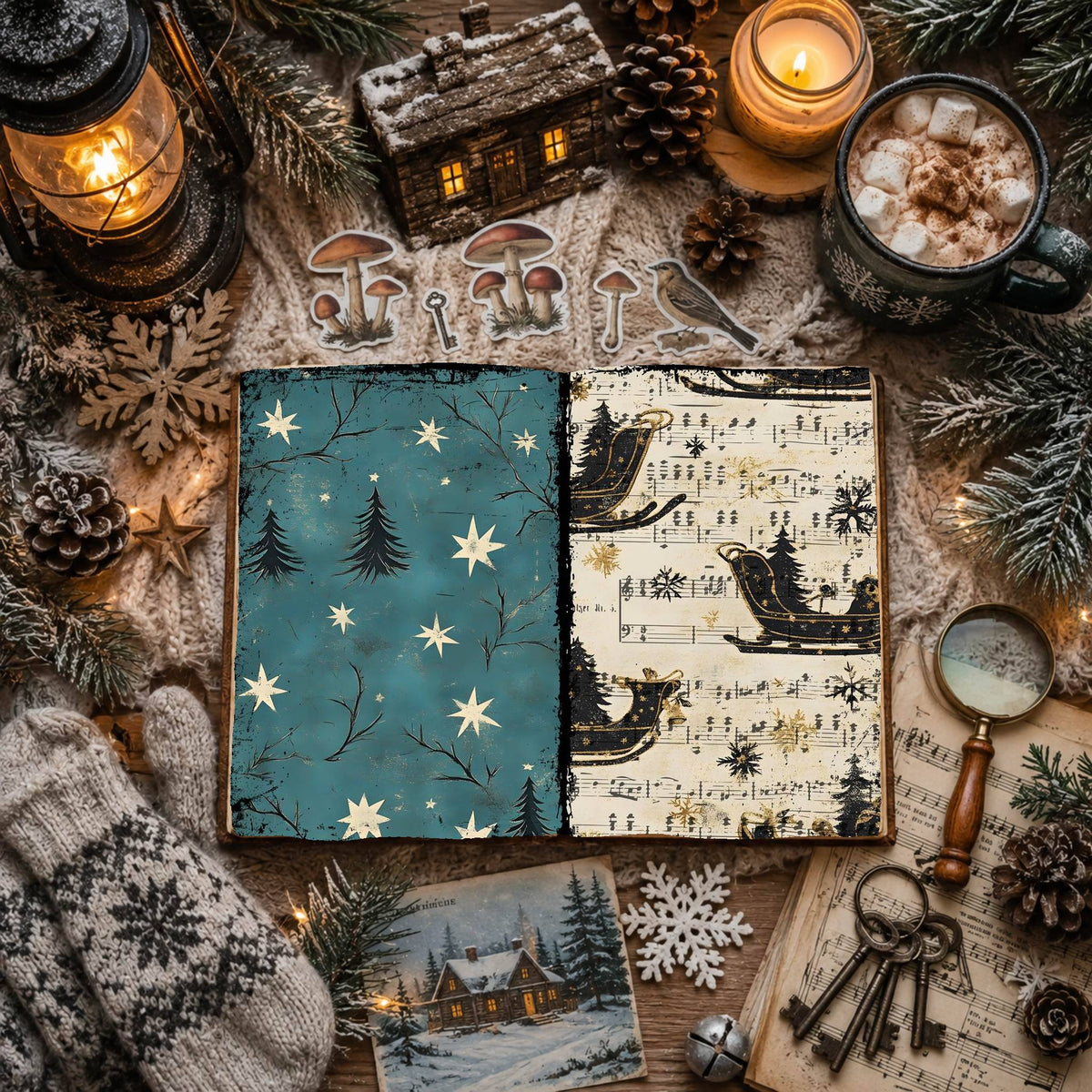 Christmas Digital Papers
