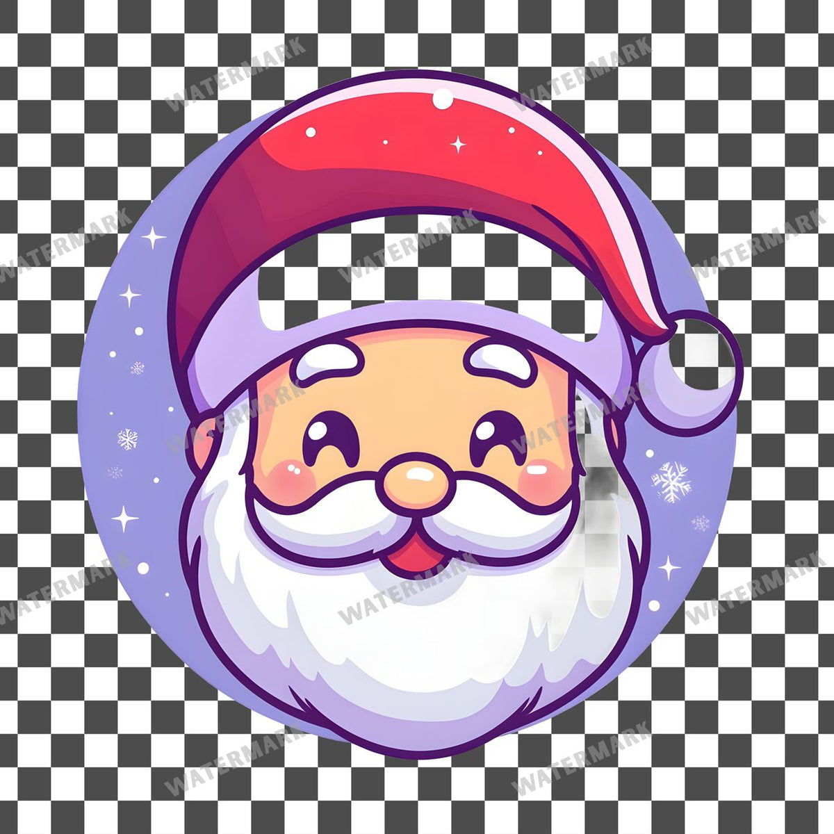 Christmas Kawaii Style Clipart Pngs