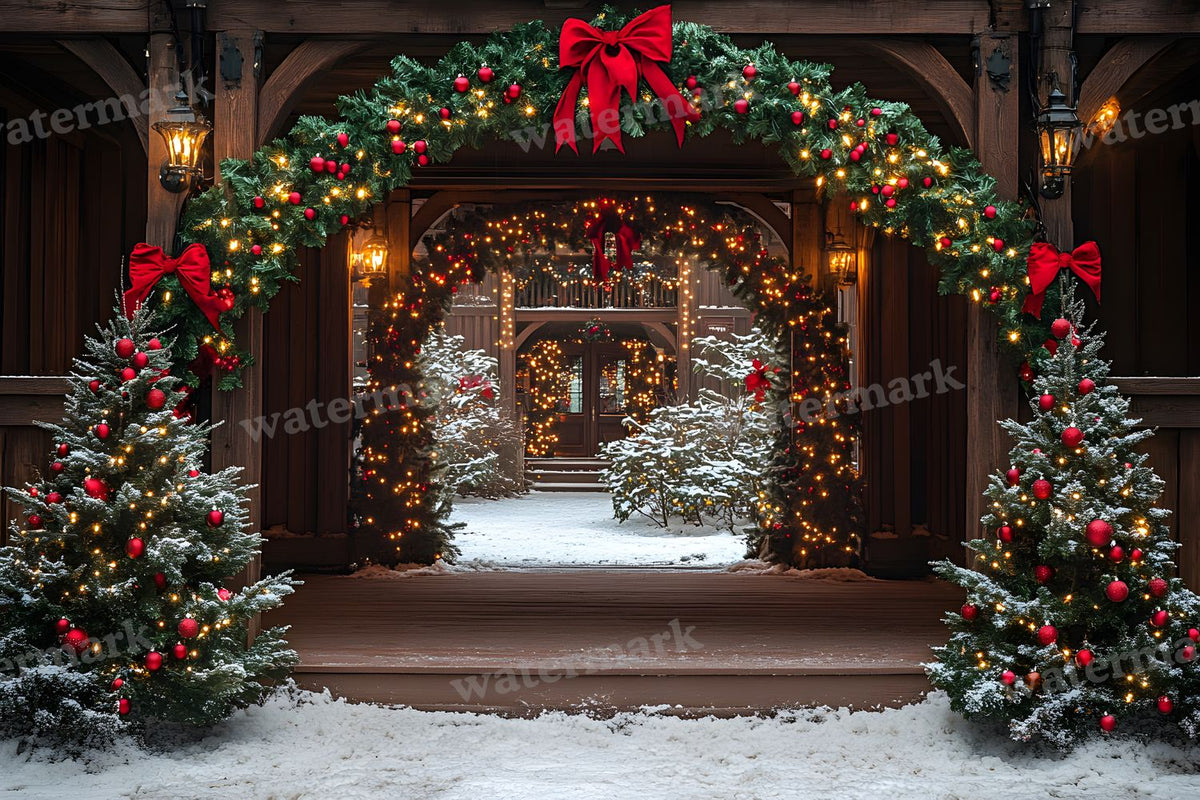 Classic Christmas Backdrop Images