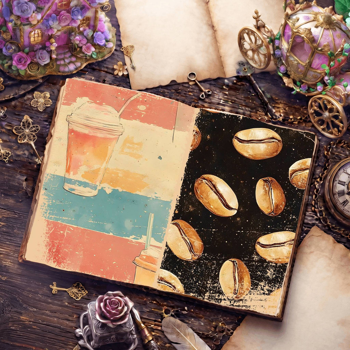Coffee Digital Papers