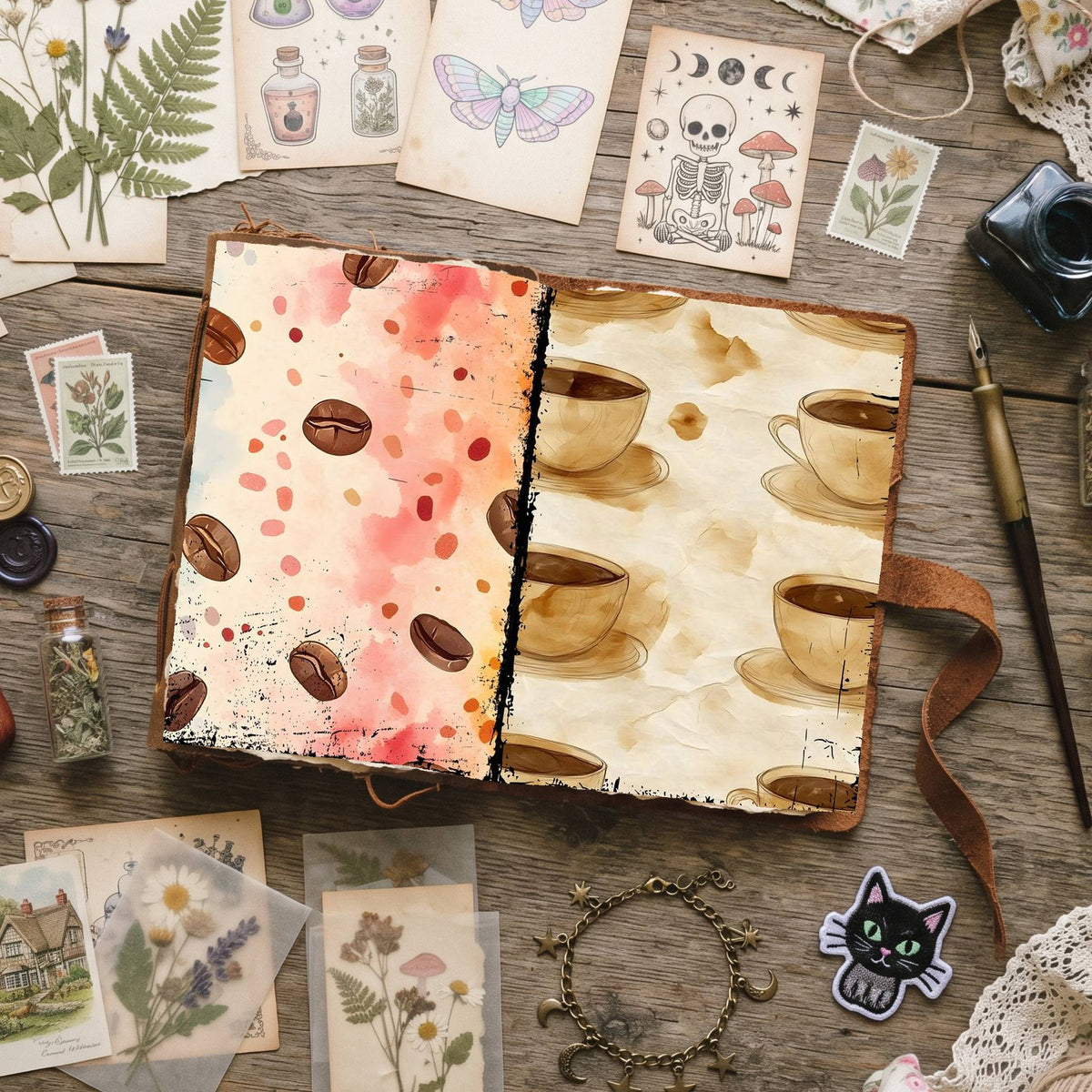 Coffee Digital Papers