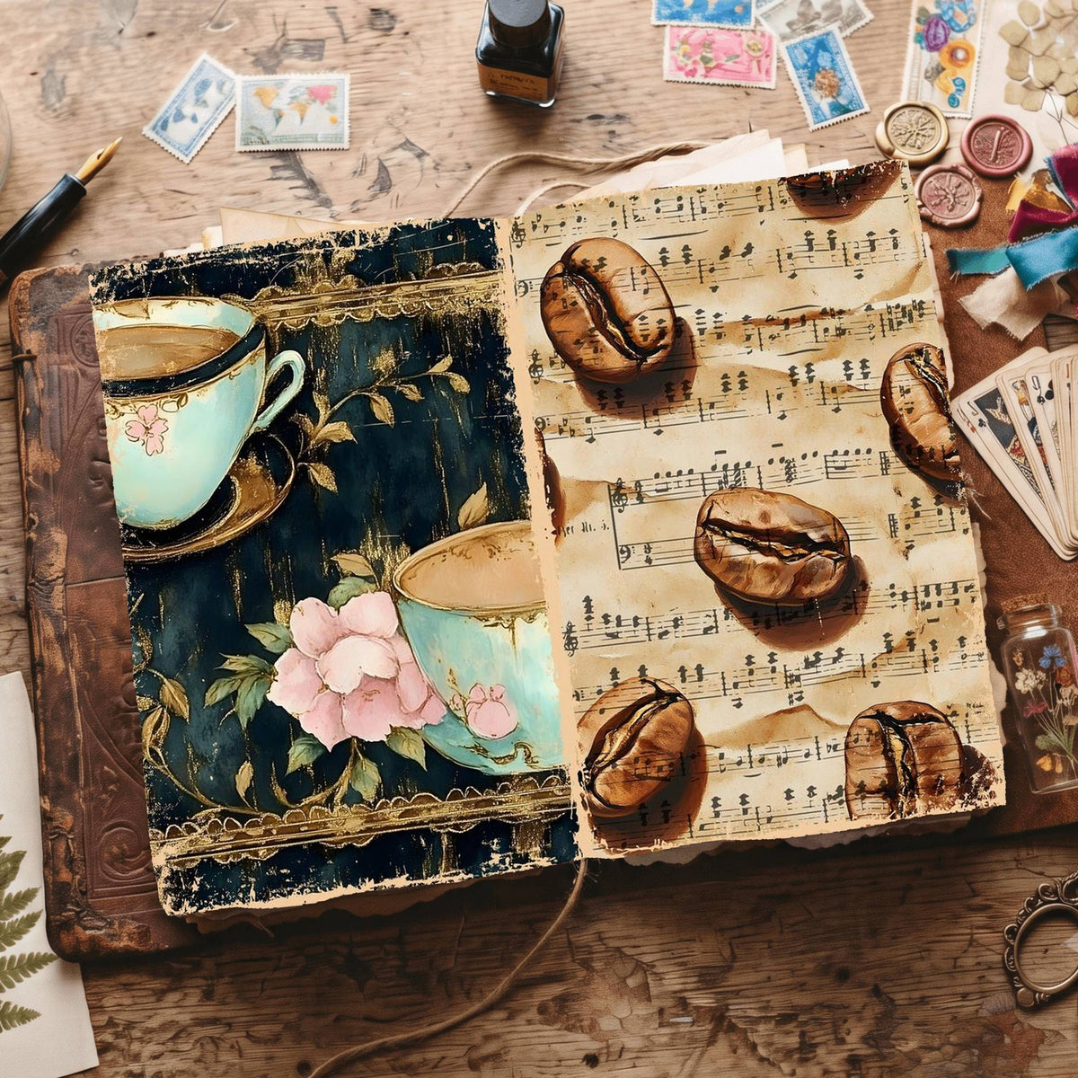 Coffee Digital Papers