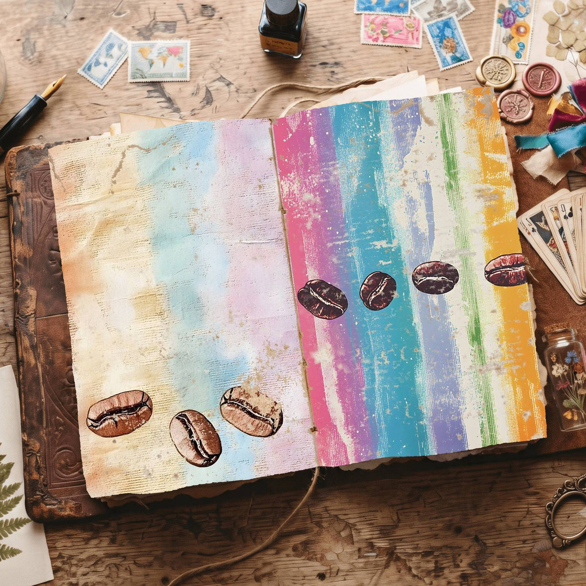 Coffee Digital Papers
