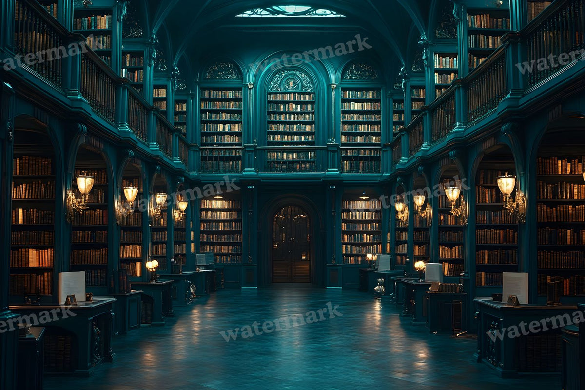 Dark Academia Study Backdrop Images