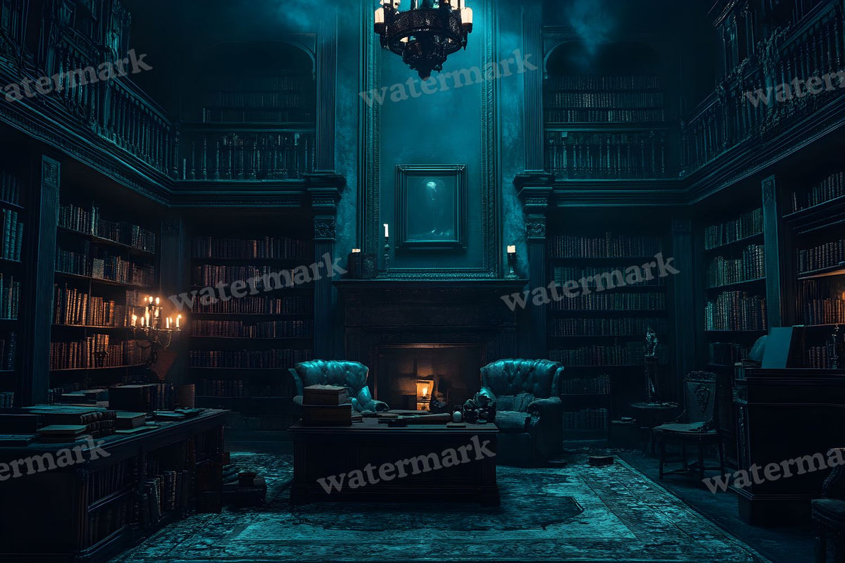 Dark Academia Study Backdrop Images