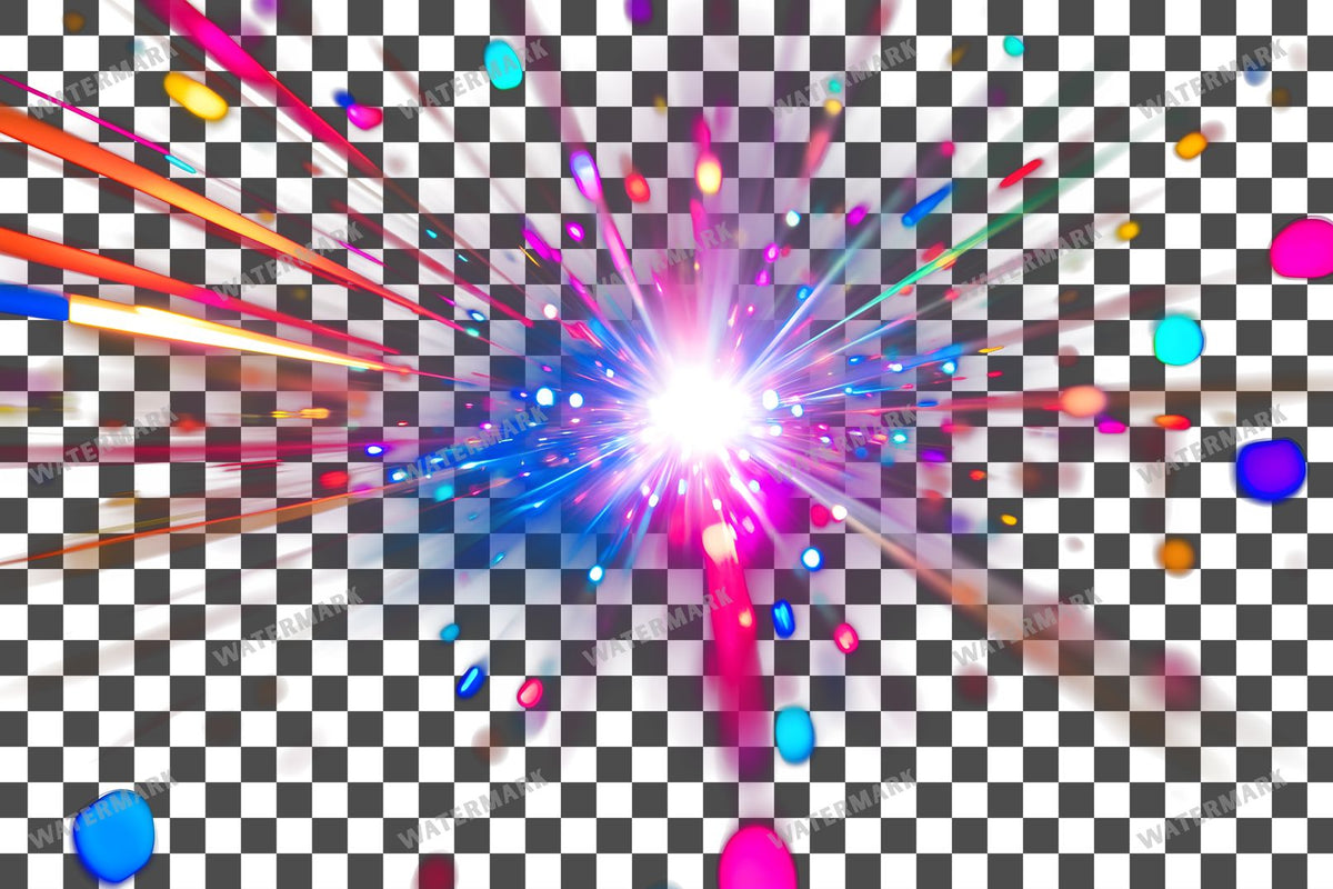 Disco Light Transparent Overlay Pngs