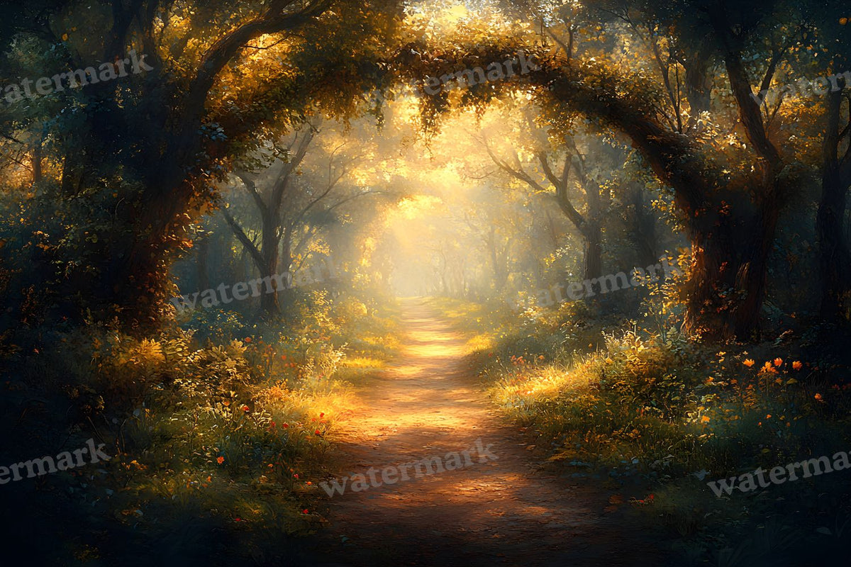 Enchanted Forest Backdrop Images
