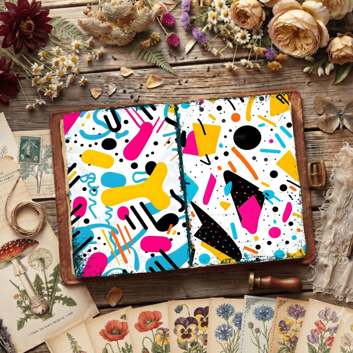 Floral Digital Papers