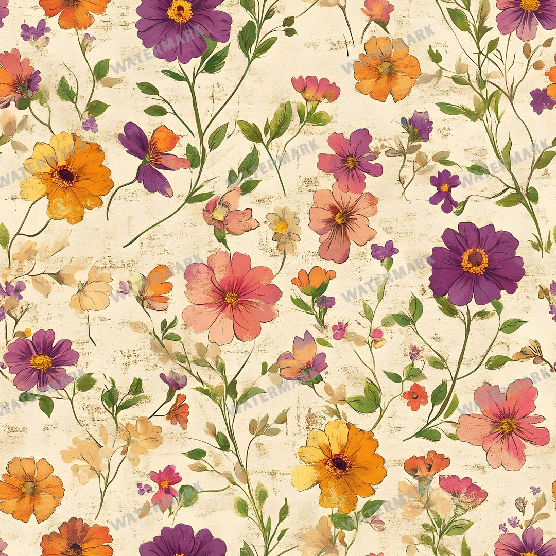 Floral Seamless Pattern