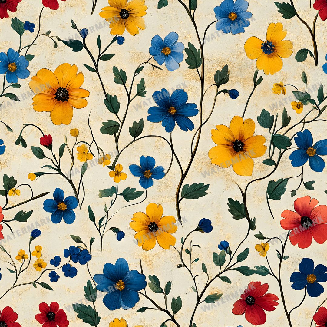 Floral Seamless Pattern
