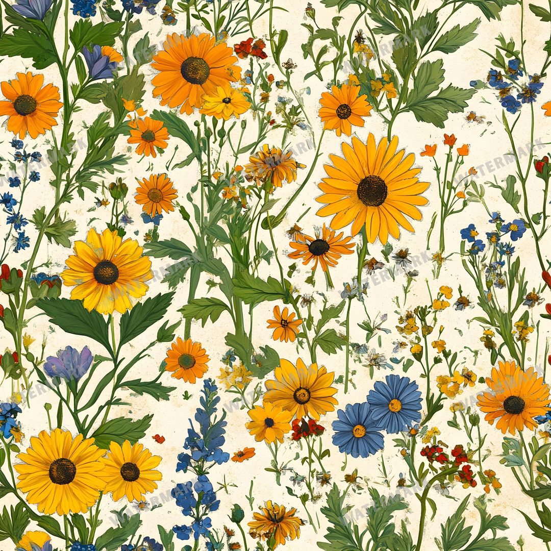 Floral Seamless Pattern