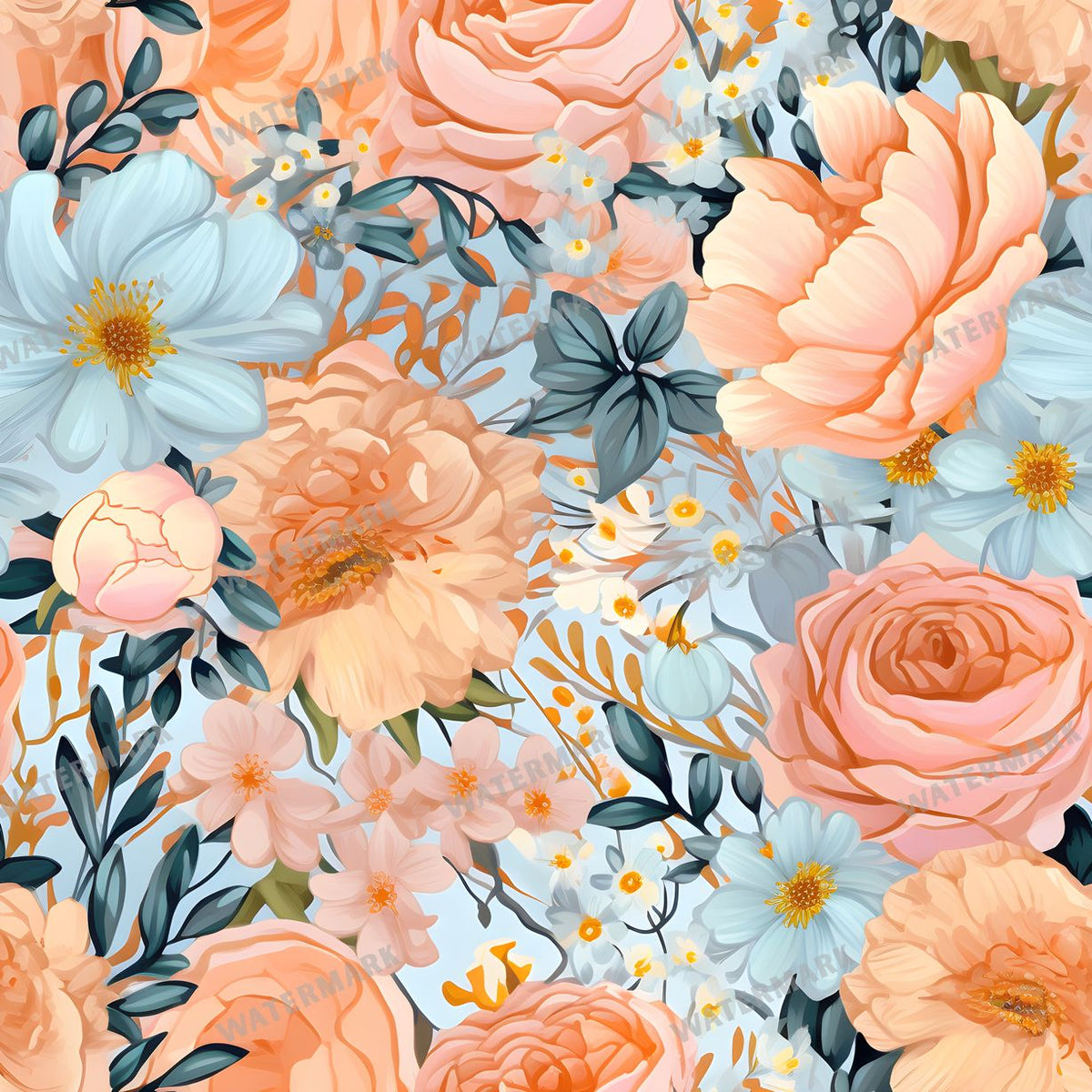 Floral Seamless Pattern