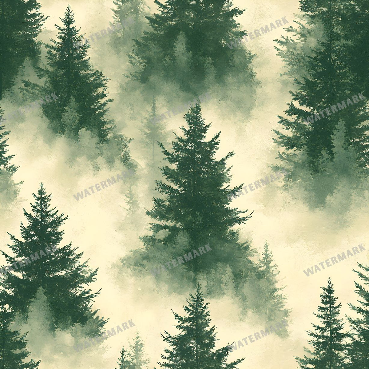 Forest Seamless Pattern