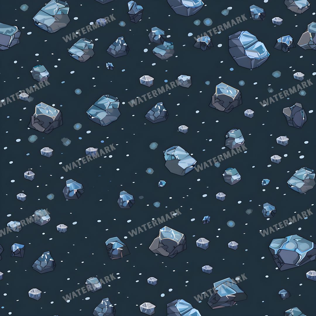 Gems Seamless Pattern