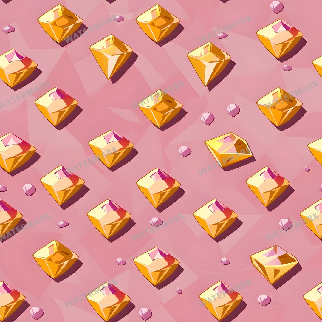 Gems Seamless Pattern