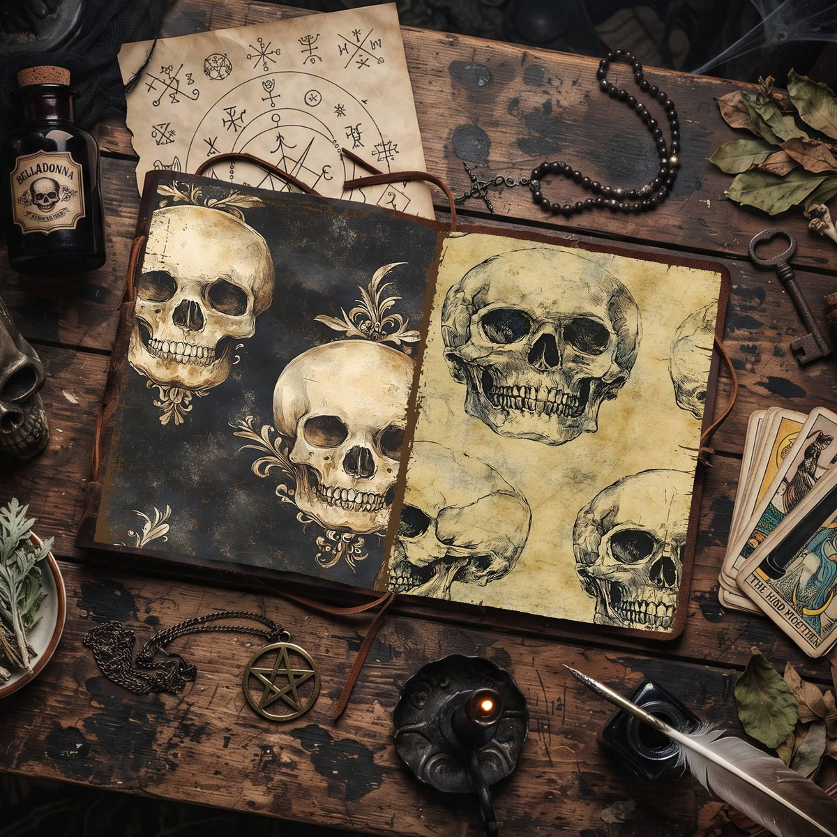 Gothic Digital Papers