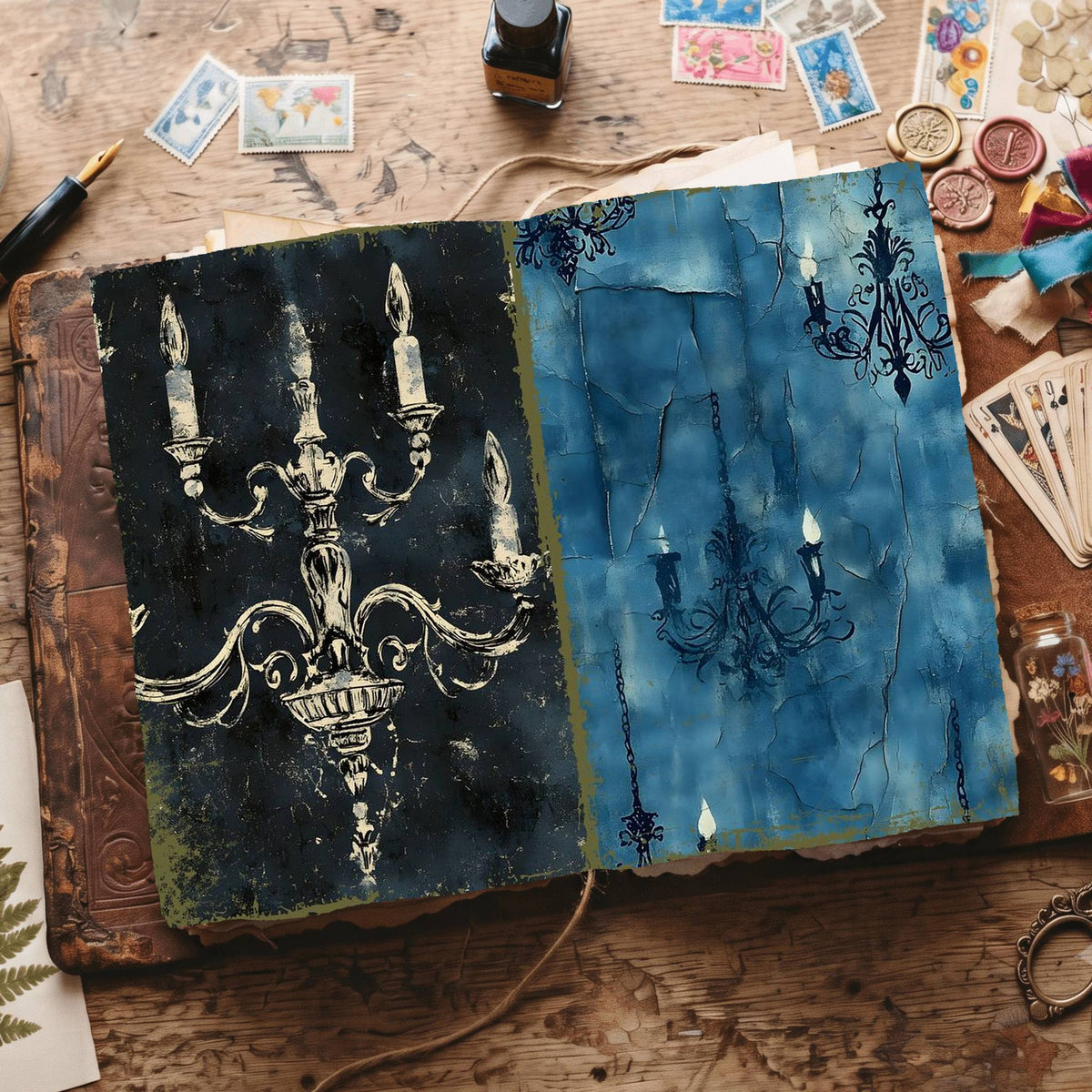 Gothic Digital Papers