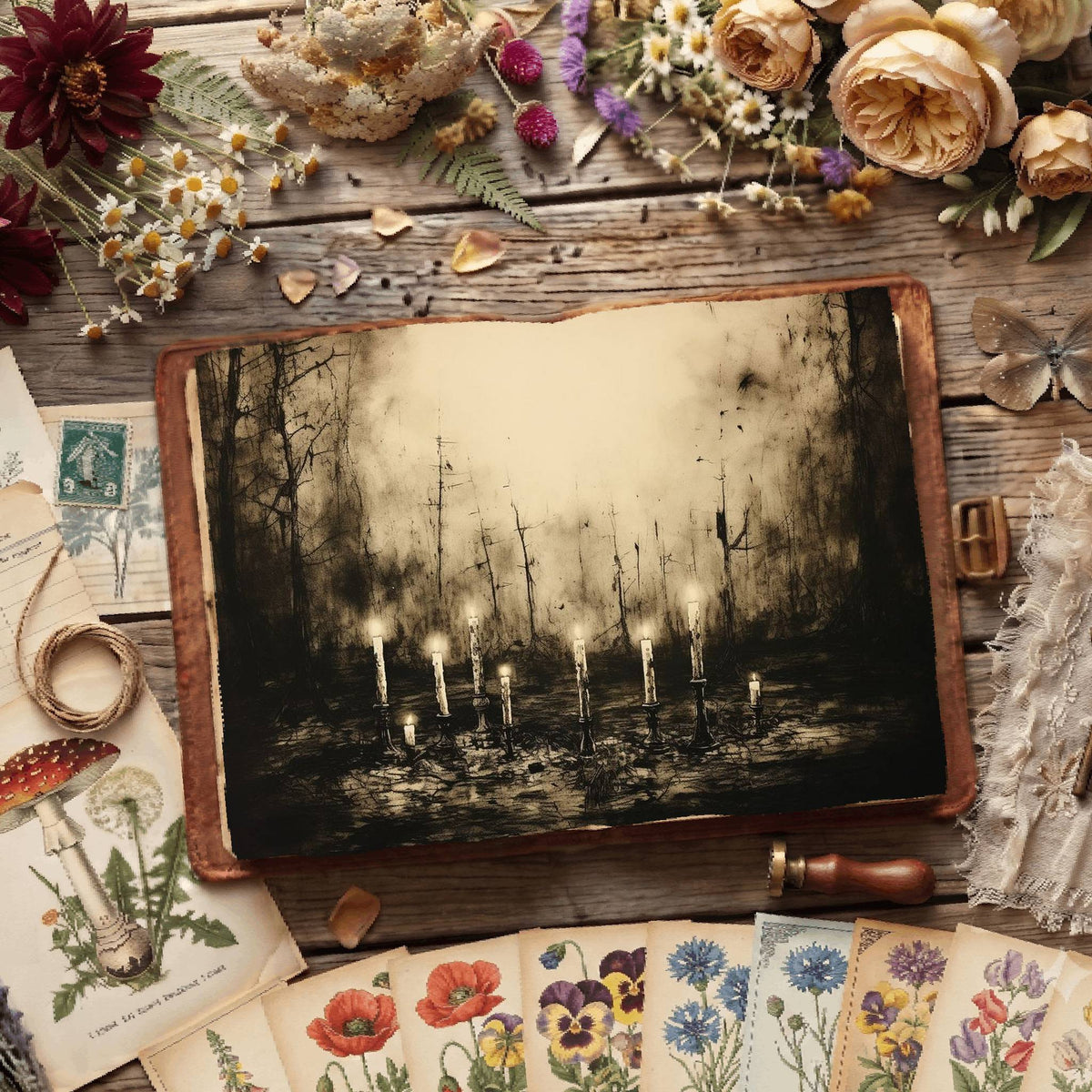 Gothic Digital Papers