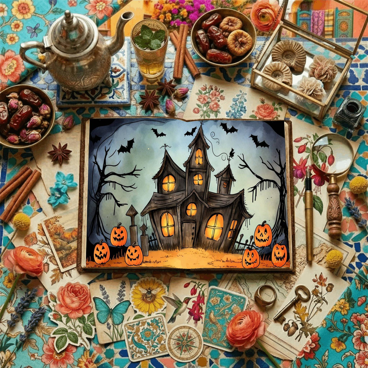 Halloween Digital Papers
