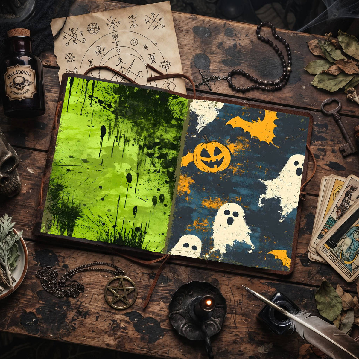 Halloween Digital Papers