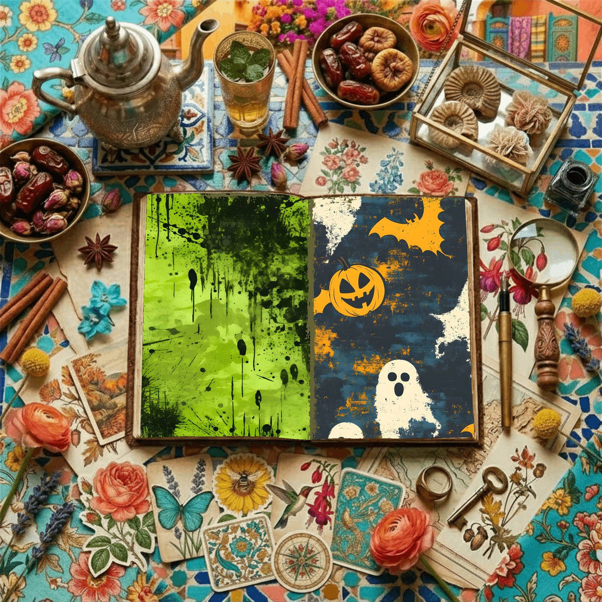 Halloween Digital Papers