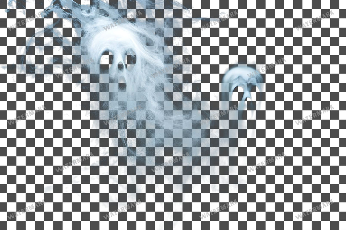 Haunted Mist Transparent Overlay Pngs