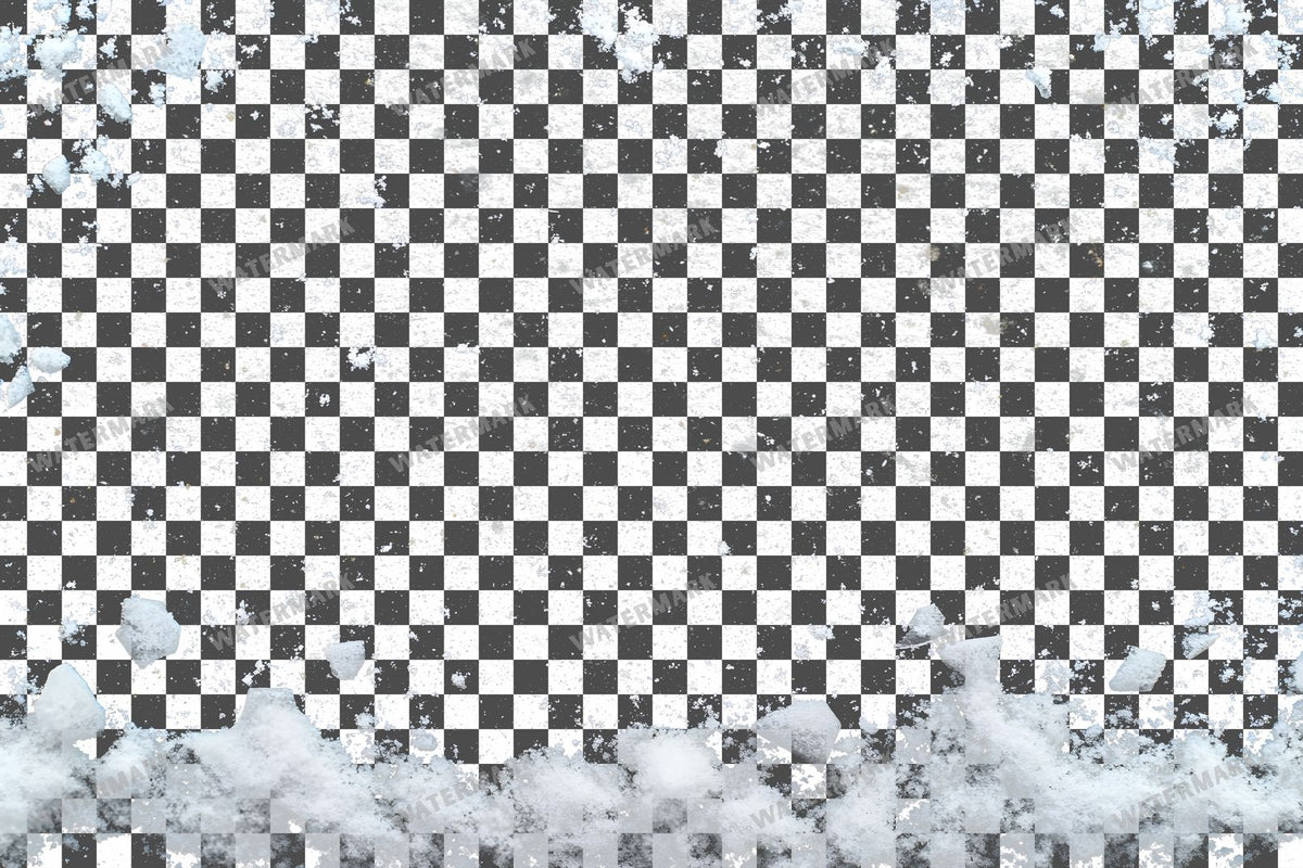 Heavy Snowfall Dense White Flakes Transparent Overlay Pngs