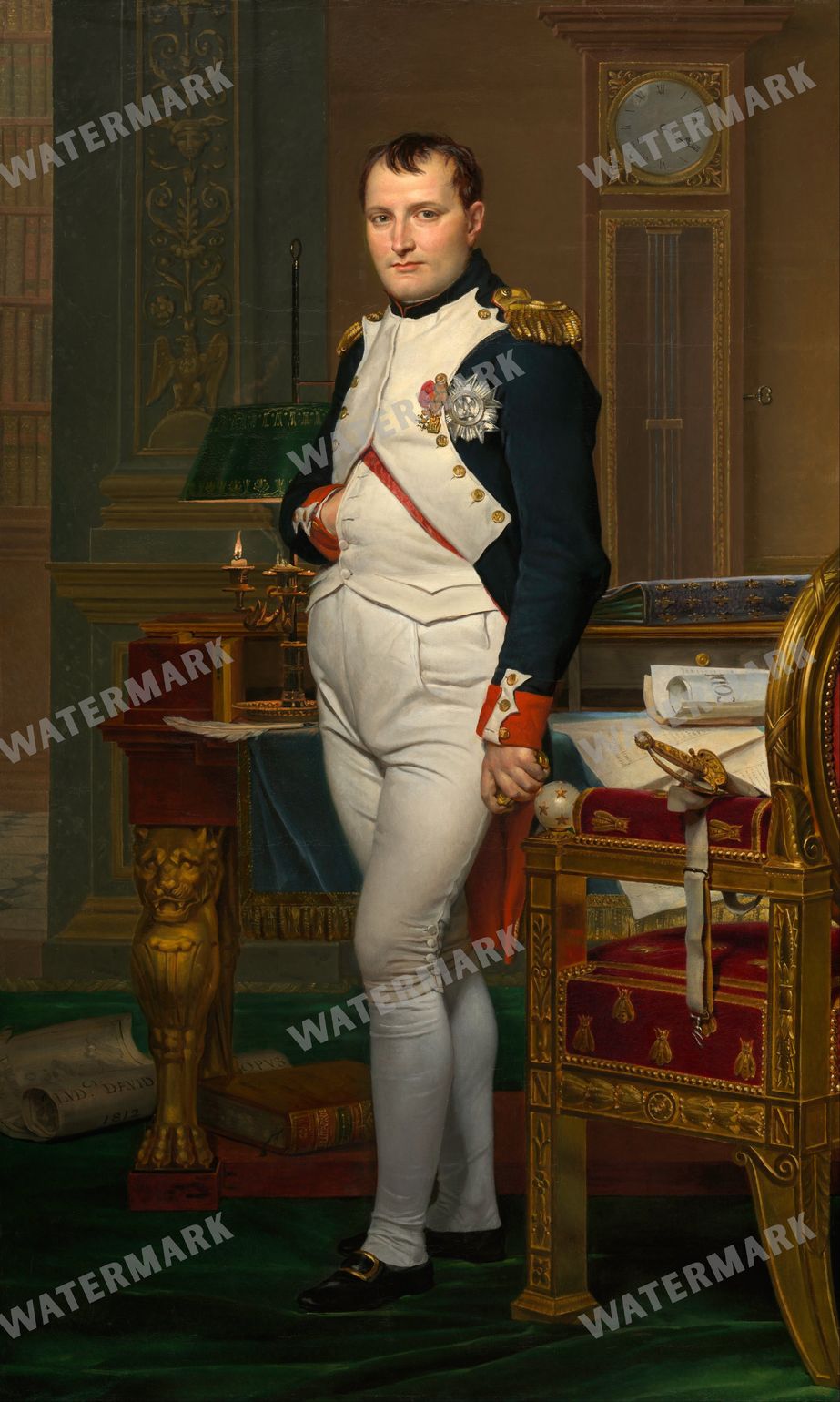 Jacques Louis David Vintage Paintings