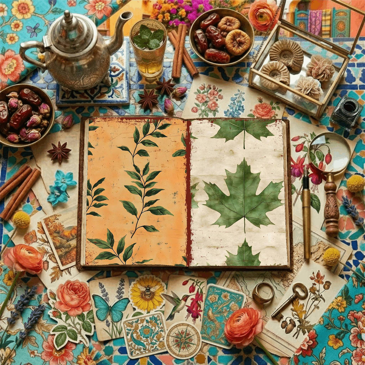 Leafy Digital Papers