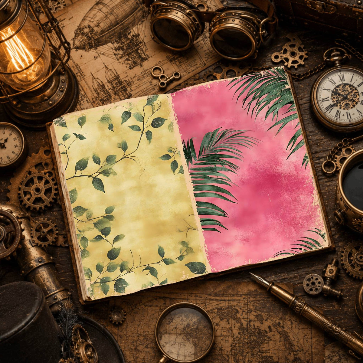Leafy Digital Papers