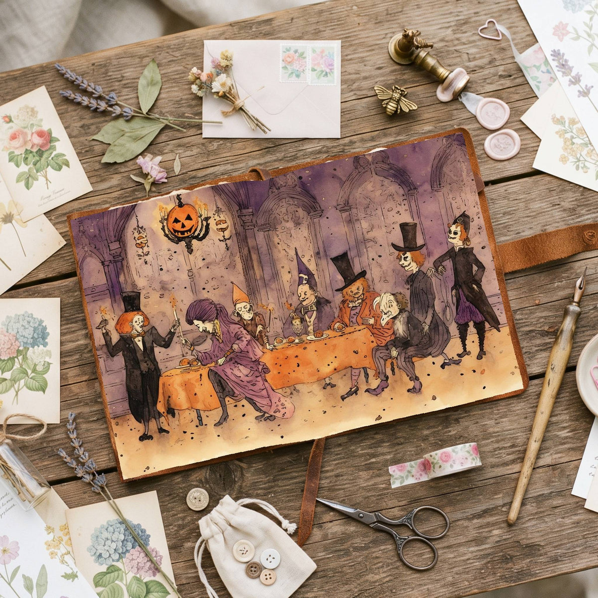 Mixed Halloween Digital Papers