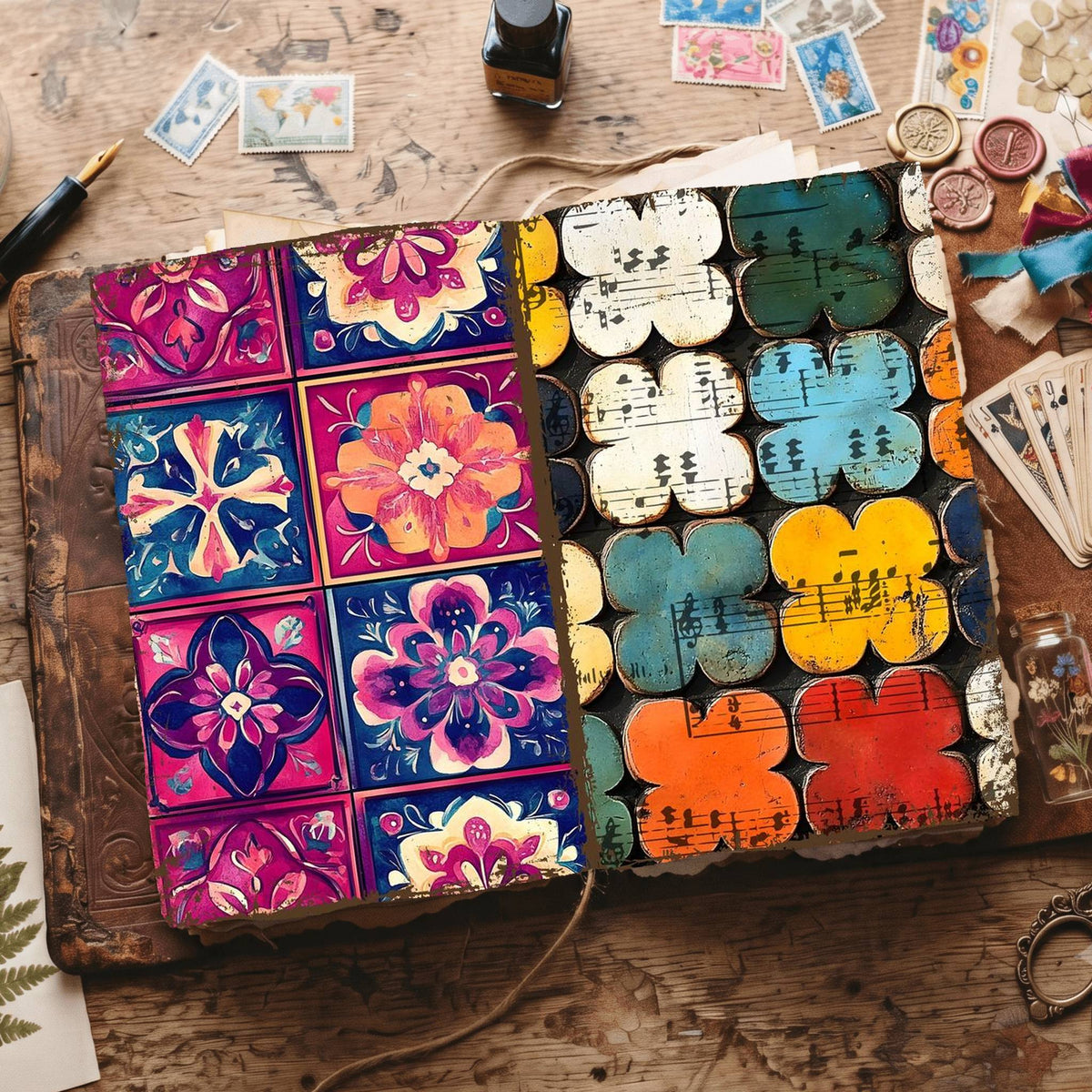 Moroccan Pattern Digital Papers